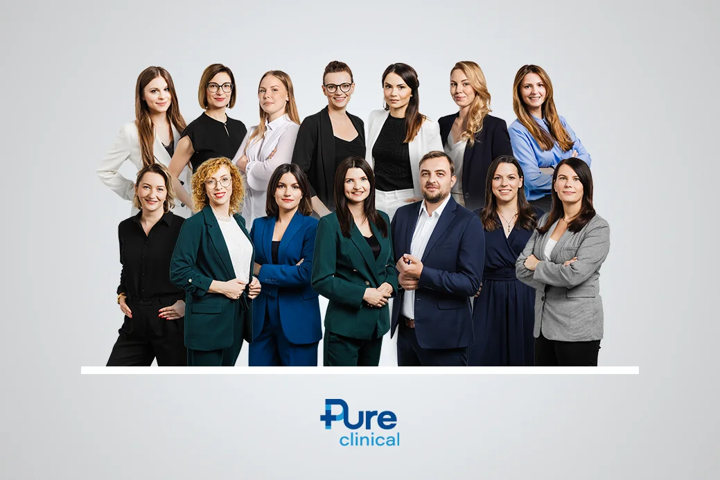 Zdjęcie grupowe zespołu Pure Clinical